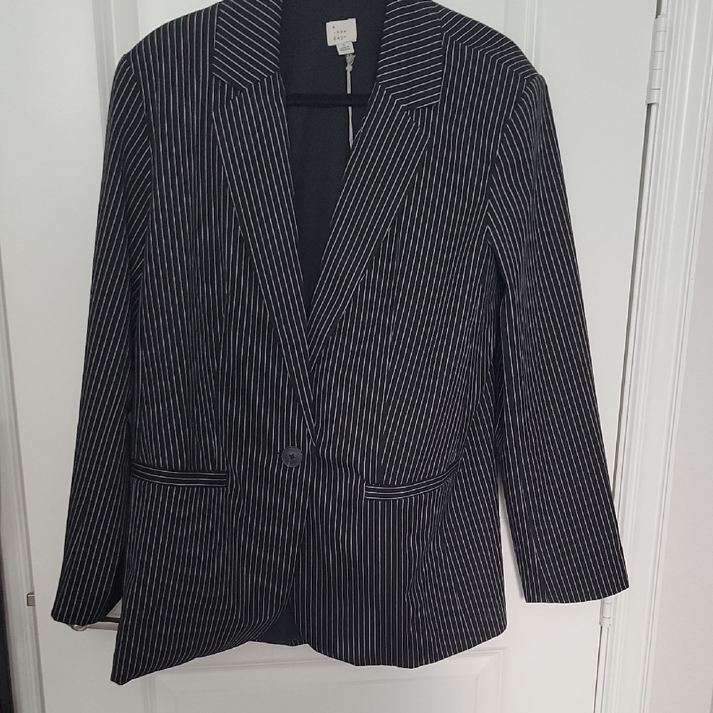 a new day Charcoal Blazer